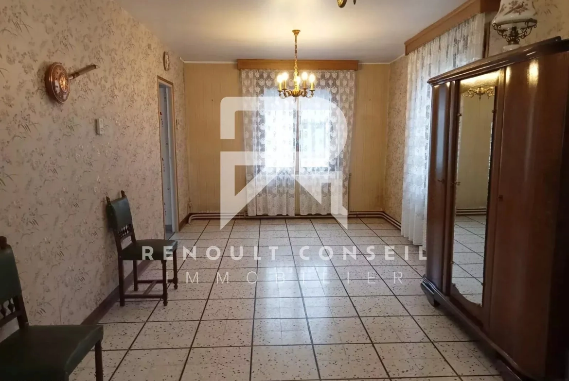 Charmante maison de ville de 115 m² à Caudebec-lès-Elbeuf avec jardin et garage 