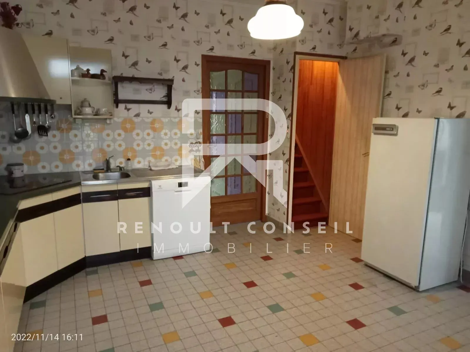 Charmante maison de ville de 115 m² à Caudebec-lès-Elbeuf avec jardin et garage 