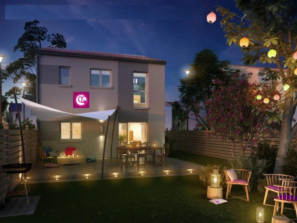 Maison neuve 3 chambres à Toulenne - Quartier privé sans vis-à-vis