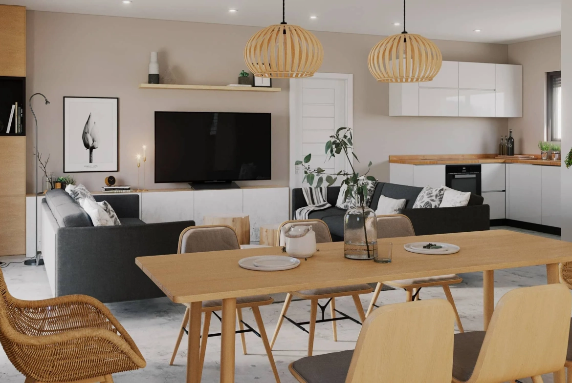 Maison neuve 3 chambres à Romilly-sur-Andelle – Confort et modernité 