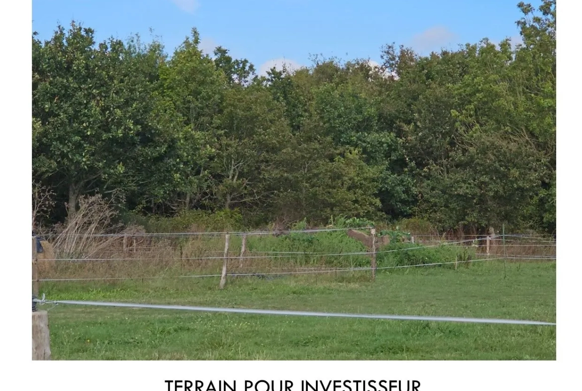Terrain à vendre à La Plaine-sur-Mer proche de la mer 