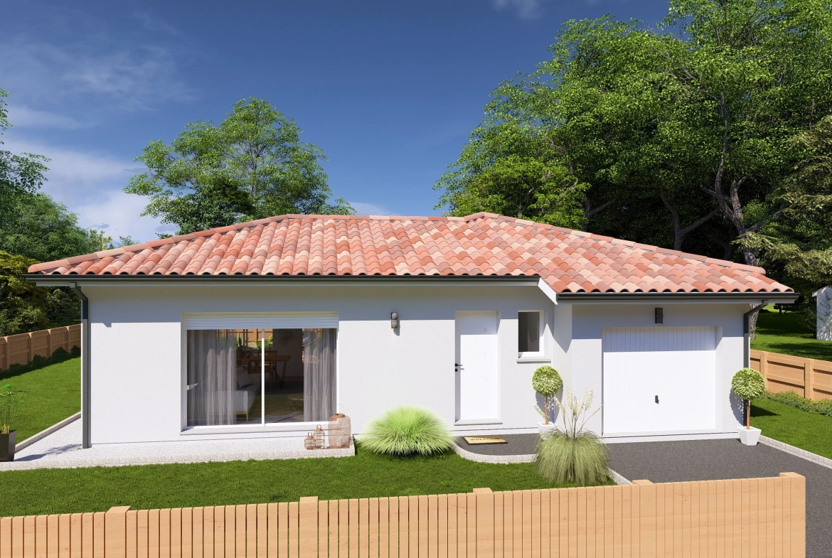 Maison neuve 3 chambres à Castets, proche de l’océan et Bordeaux 