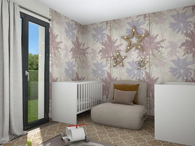 Maison neuve moderne avec 3 chambres, garage et terrain à Pissos 
