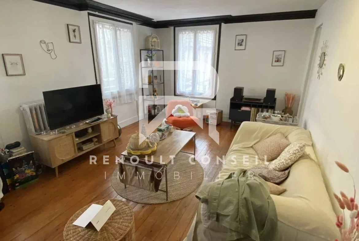 Charmant T2 loué de 44 m² avec parking à Rouen, idéal investissement 