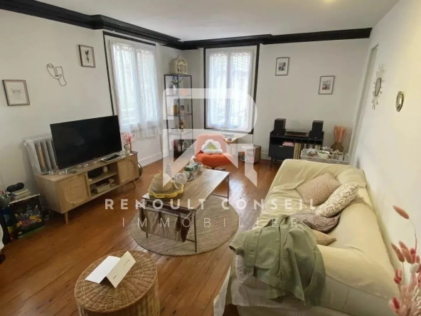 Charmant T2 loué de 44 m² avec parking à Rouen, idéal investissement