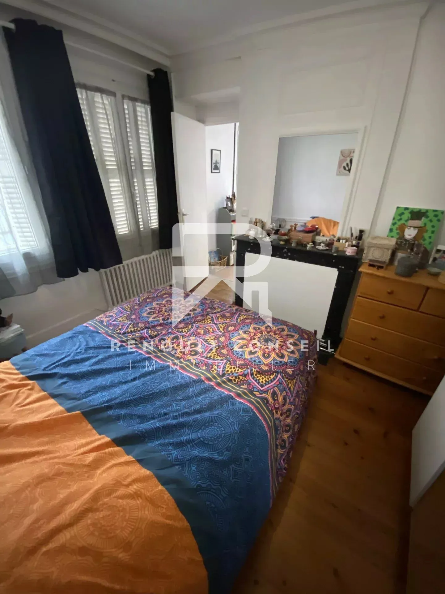 Charmant T2 loué de 44 m² avec parking à Rouen, idéal investissement 