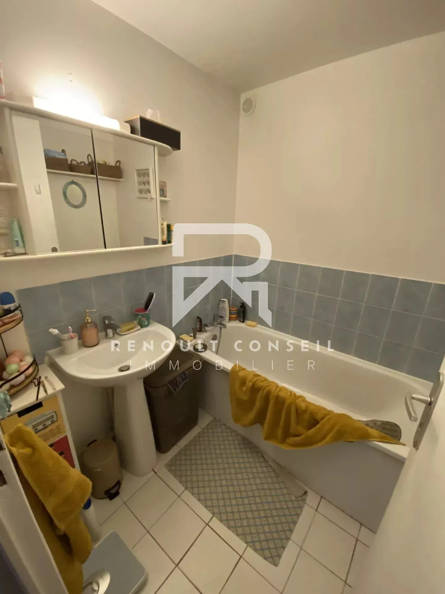 Charmant T2 loué de 44 m² avec parking à Rouen, idéal investissement 