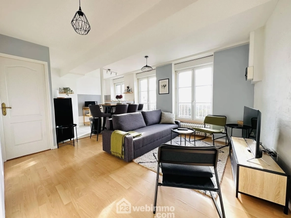 Bel appartement de 52m² avec vue à Laon, idéal pour votre confort