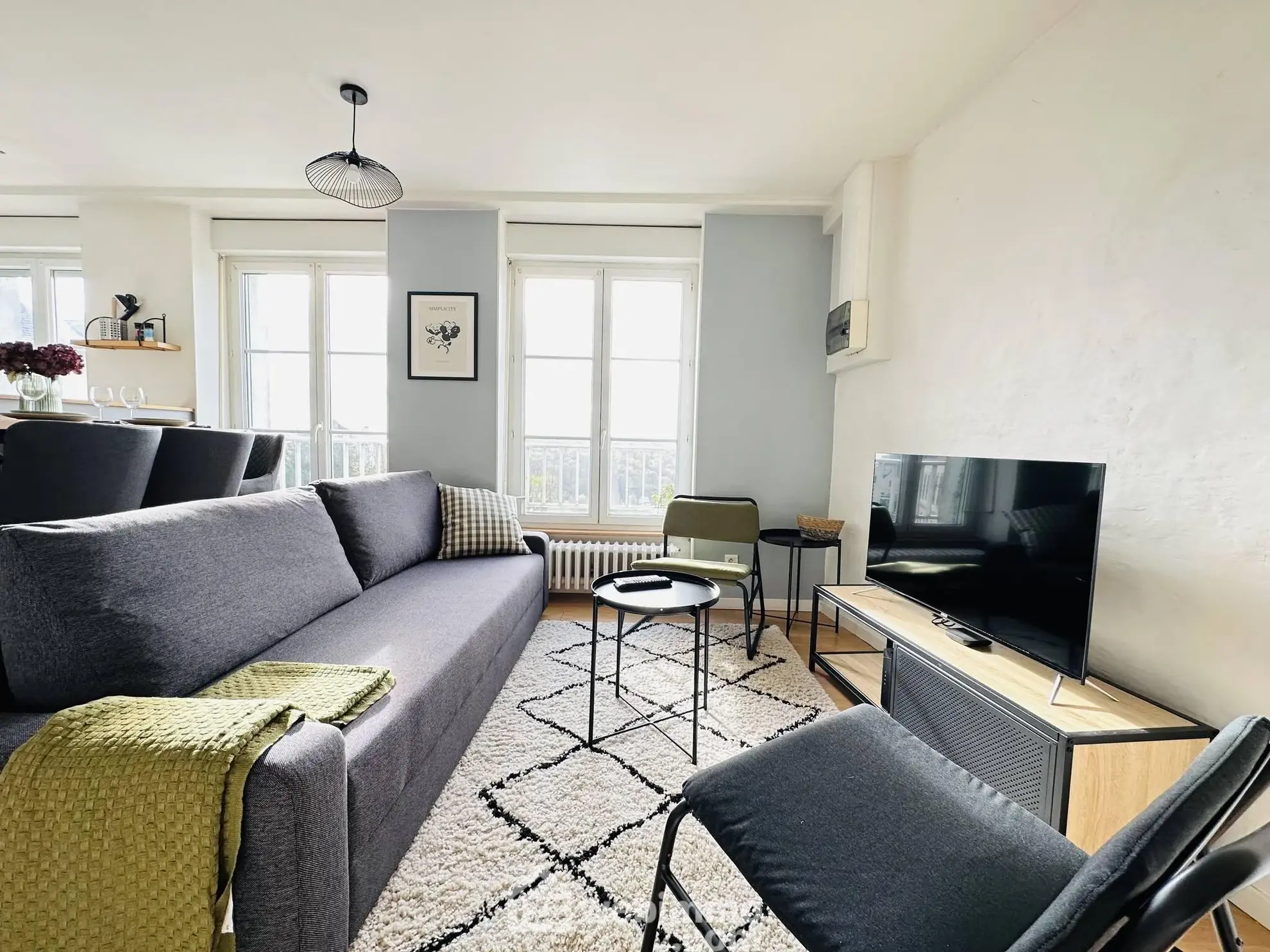Bel appartement de 52m² avec vue à Laon, idéal pour votre confort 