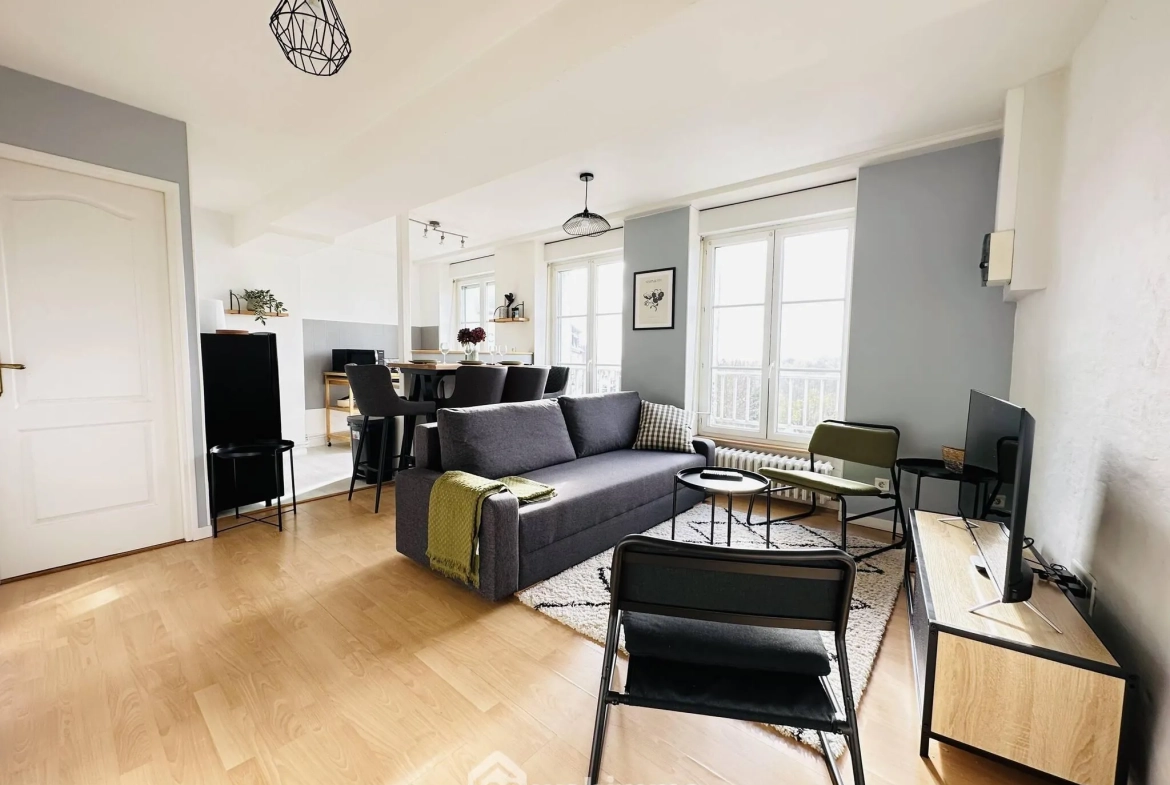Bel appartement de 52m² avec vue à Laon, idéal pour votre confort 