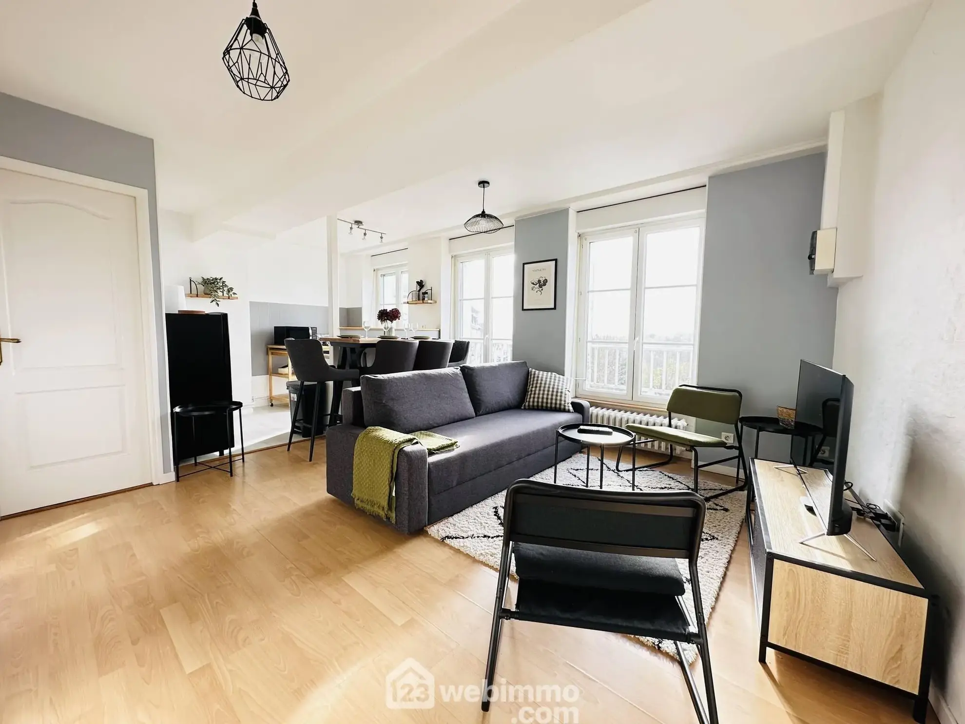 Bel appartement de 52m² avec vue à Laon, idéal pour votre confort 