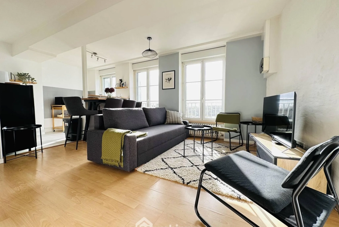 Bel appartement de 52m² avec vue à Laon, idéal pour votre confort 