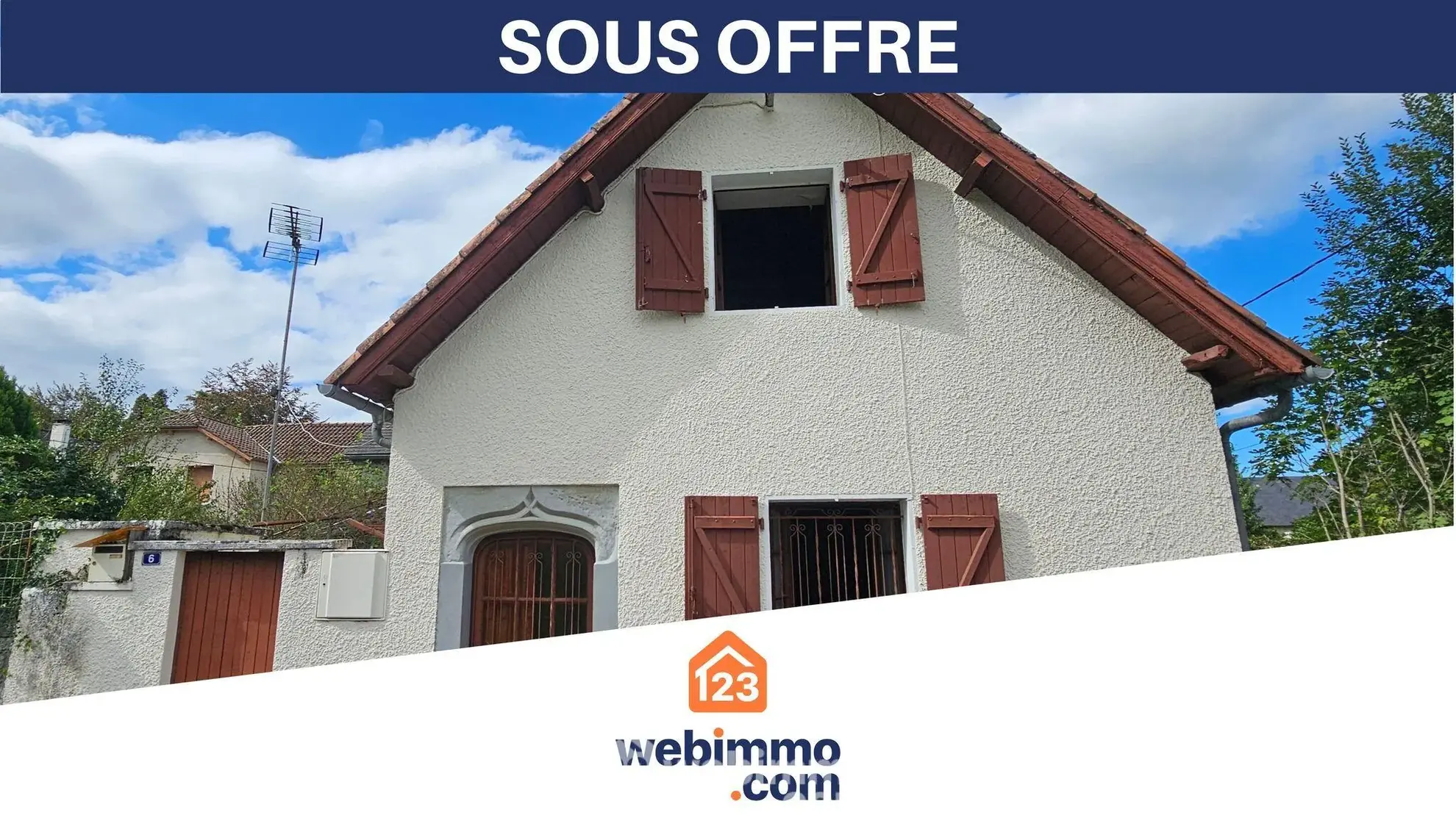 Charmante maison ancienne de 59m² à Lestelle-Bétharram avec potentiel d'aménagement 