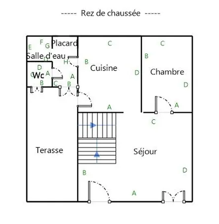Charmante maison ancienne de 59m² à Lestelle-Bétharram avec potentiel d'aménagement 