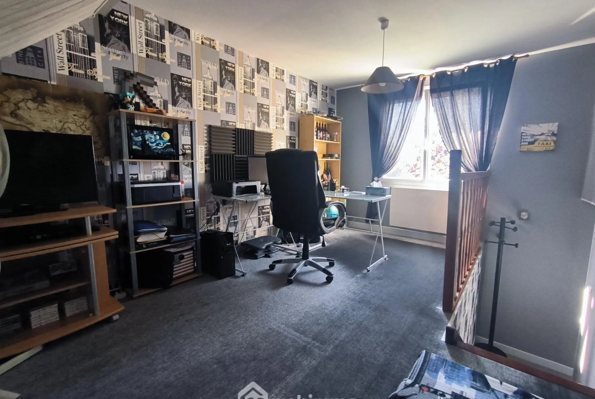 Maison de 95 m² avec 4 chambres, jardin et garage proche de Soissons 