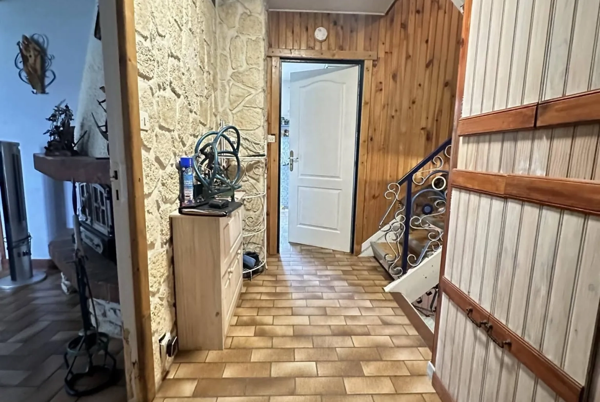 Belle maison de 126 m² à Liesse-Notre-Dame avec 5 chambres et grand terrain 