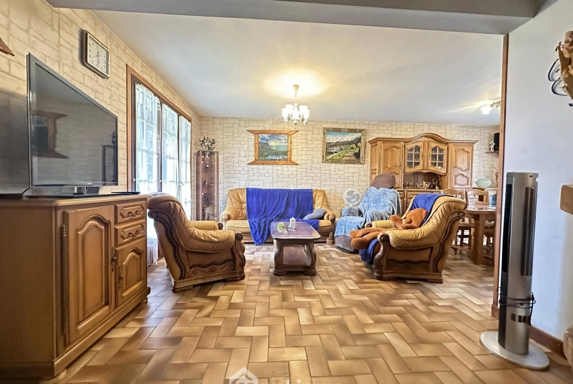 Belle maison de 126 m² à Liesse-Notre-Dame avec 5 chambres et grand terrain 