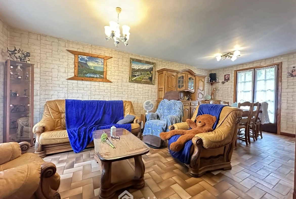 Belle maison de 126 m² à Liesse-Notre-Dame avec 5 chambres et grand terrain 