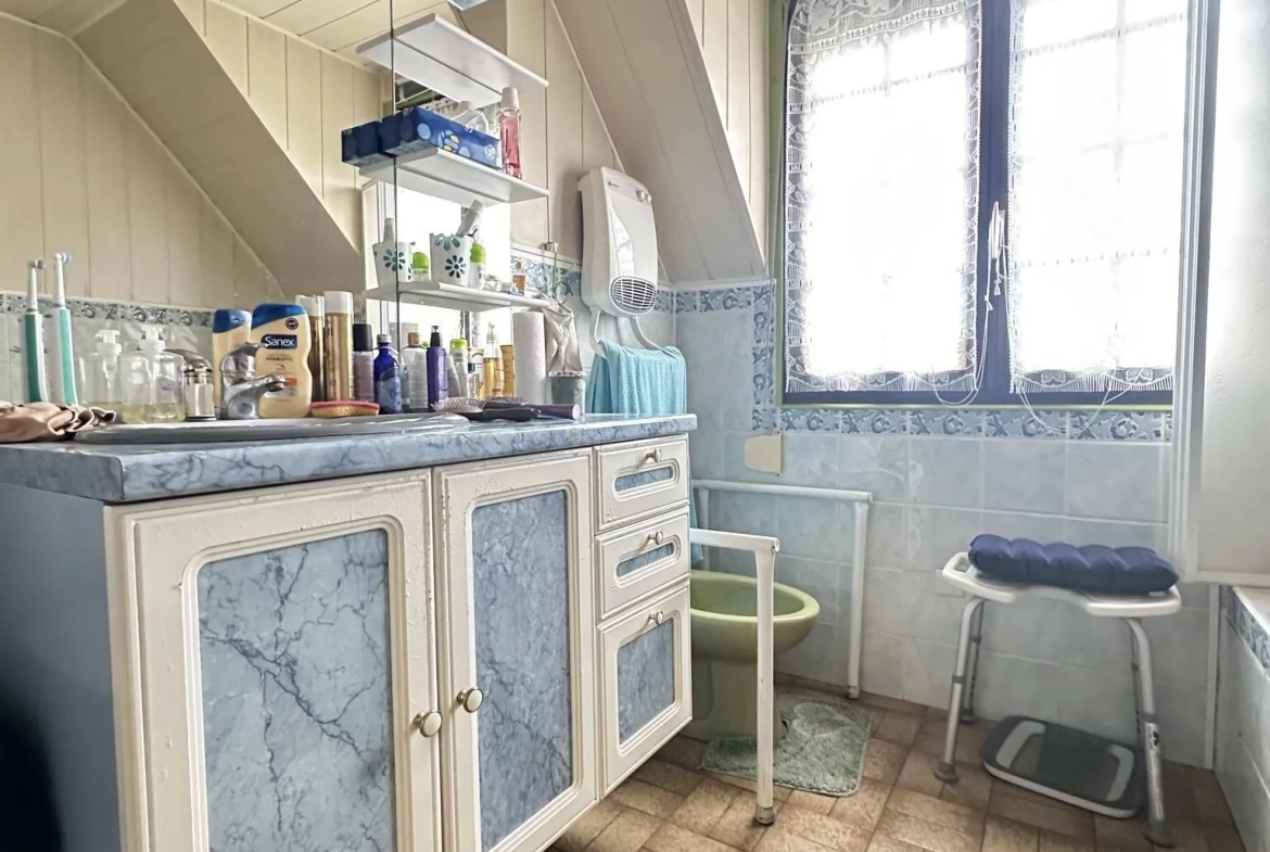 Belle maison de 126 m² à Liesse-Notre-Dame avec 5 chambres et grand terrain 