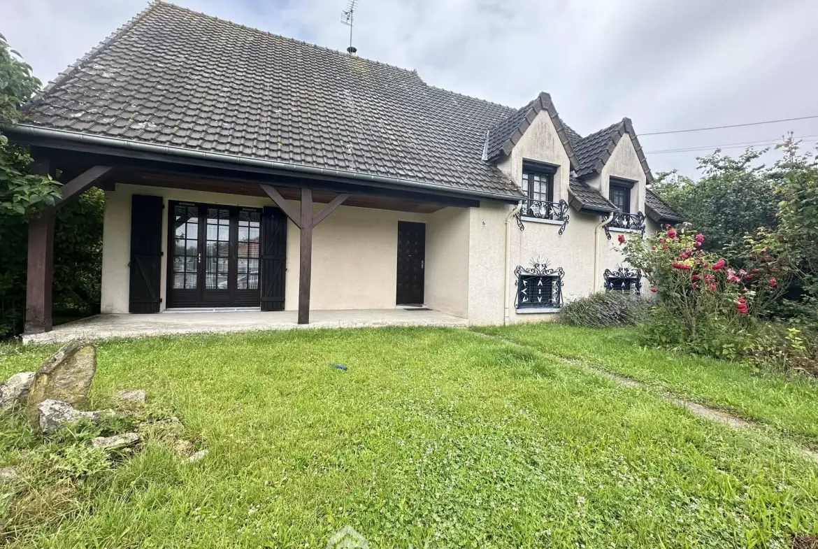 Belle maison de 126 m² à Liesse-Notre-Dame avec 5 chambres et grand terrain 
