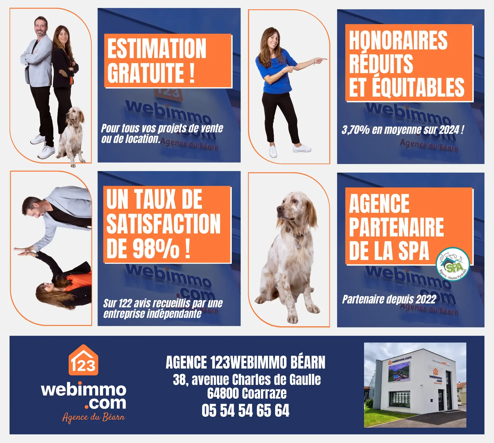 Maison de plain-pied à Narcastet avec grand jardin et garage 