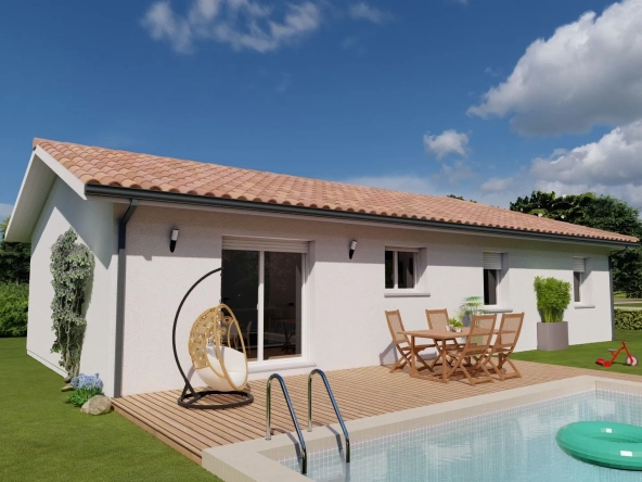 Maison neuve avec 4 chambres à Panazol - Construction moderne et prix tout compris