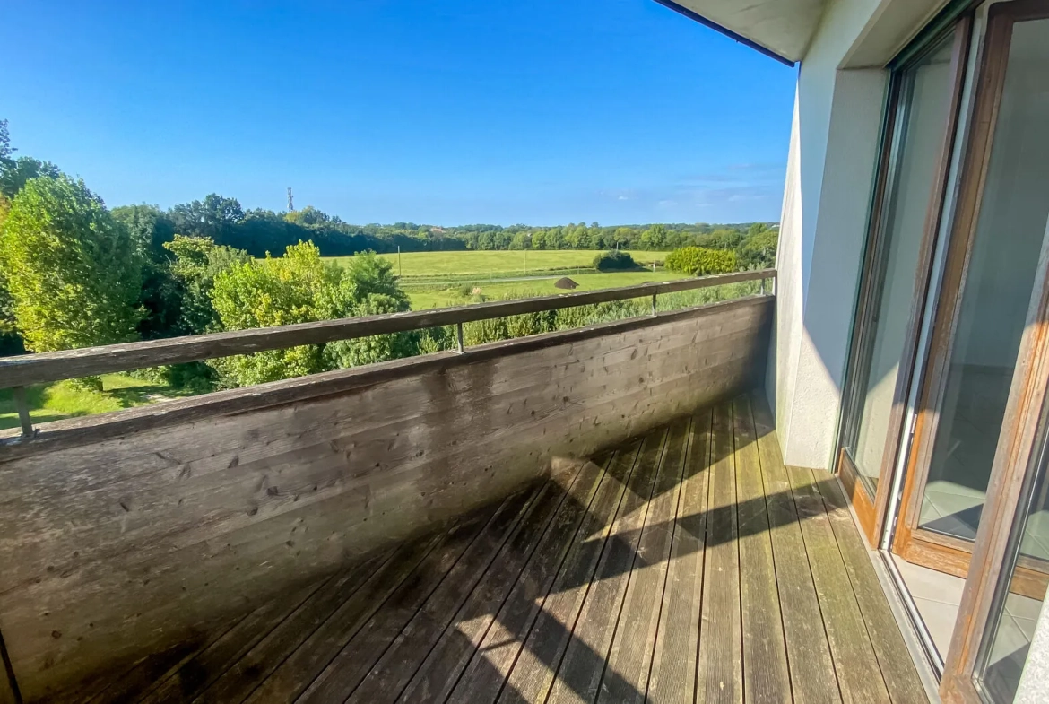 Bel appartement T3 avec vue imprenable et calme à Bayonne 