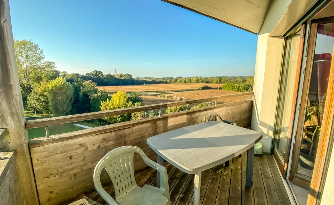 Bel appartement T3 avec vue imprenable et calme à Bayonne 