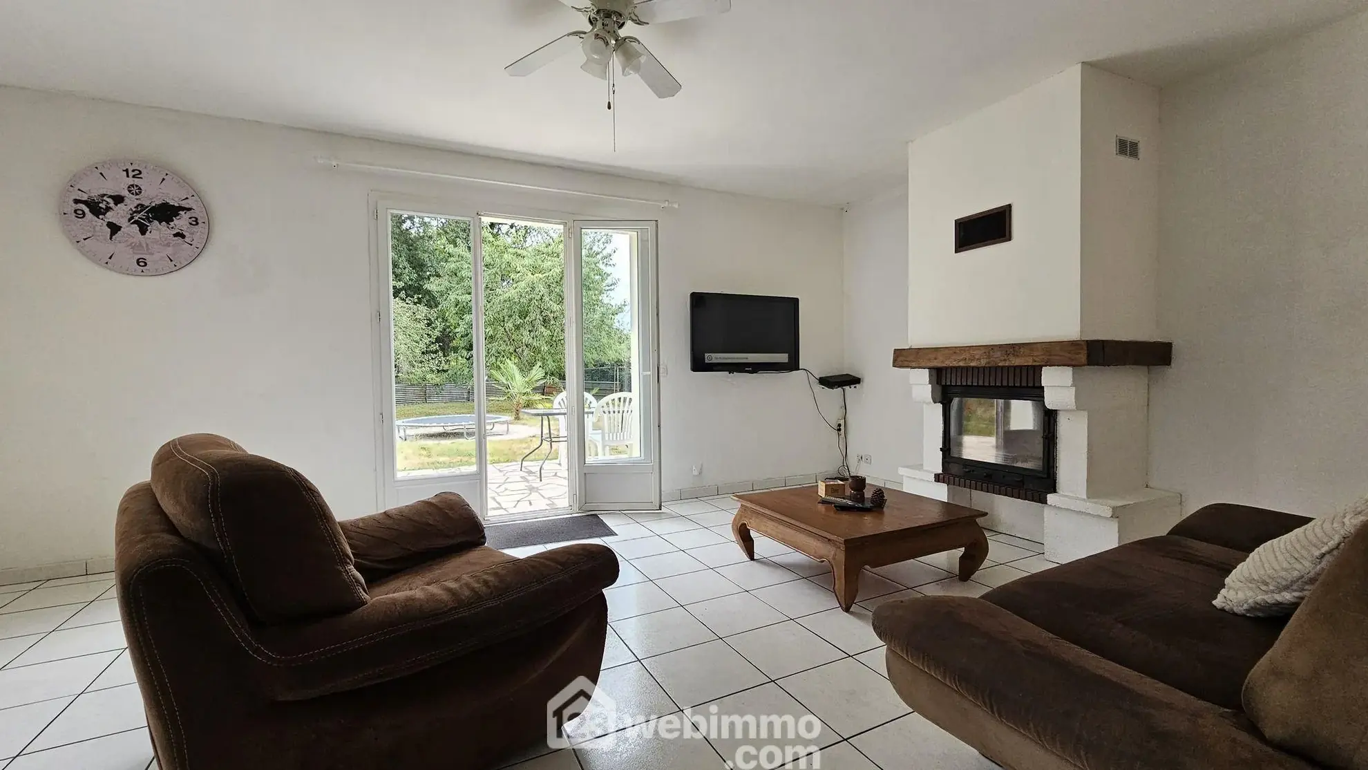 Maison de plain-pied à Baudreix de 86 m² avec terrain arboré 