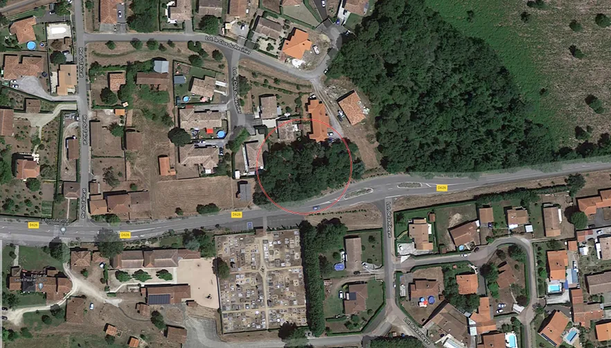 Terrain avec permis pour 3 maisons à Saint-Paul-en-Born, proche de l'océan 