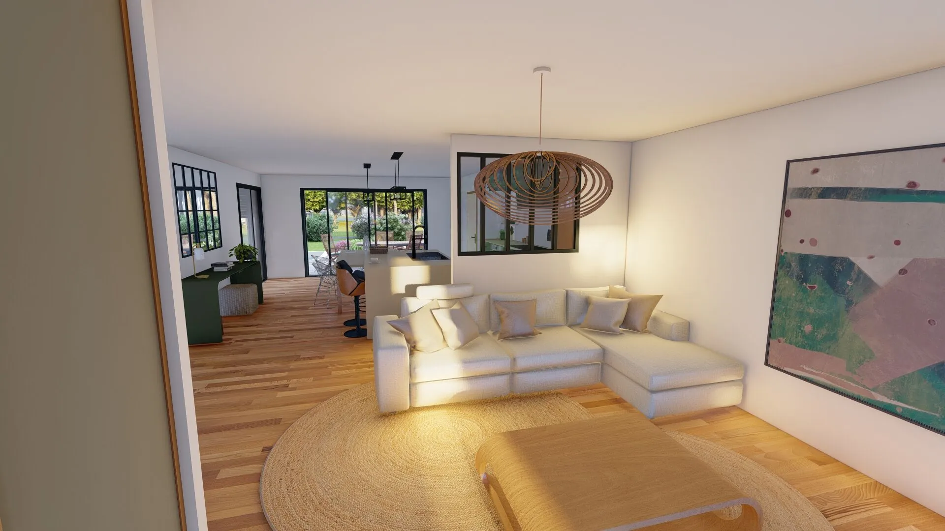 Construction maison à Castets près de Bayonne - 130 m² avec garage et prestations modernes 