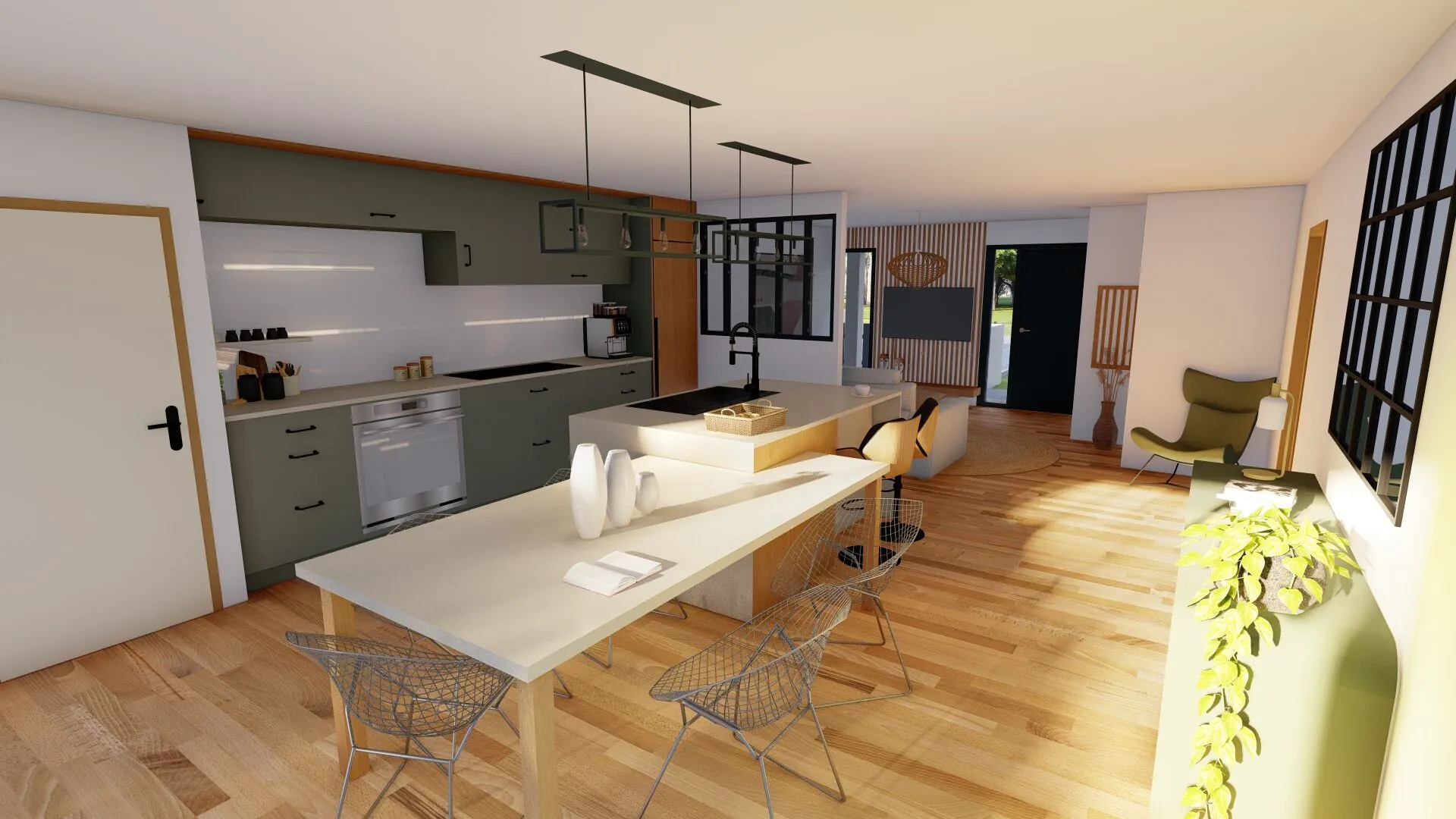 Construction maison à Castets près de Bayonne - 130 m² avec garage et prestations modernes 