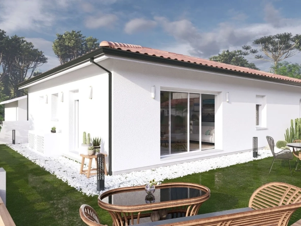 Maison neuve 3 chambres à Saint Martin de Hinx, norme RE2020, clé en main