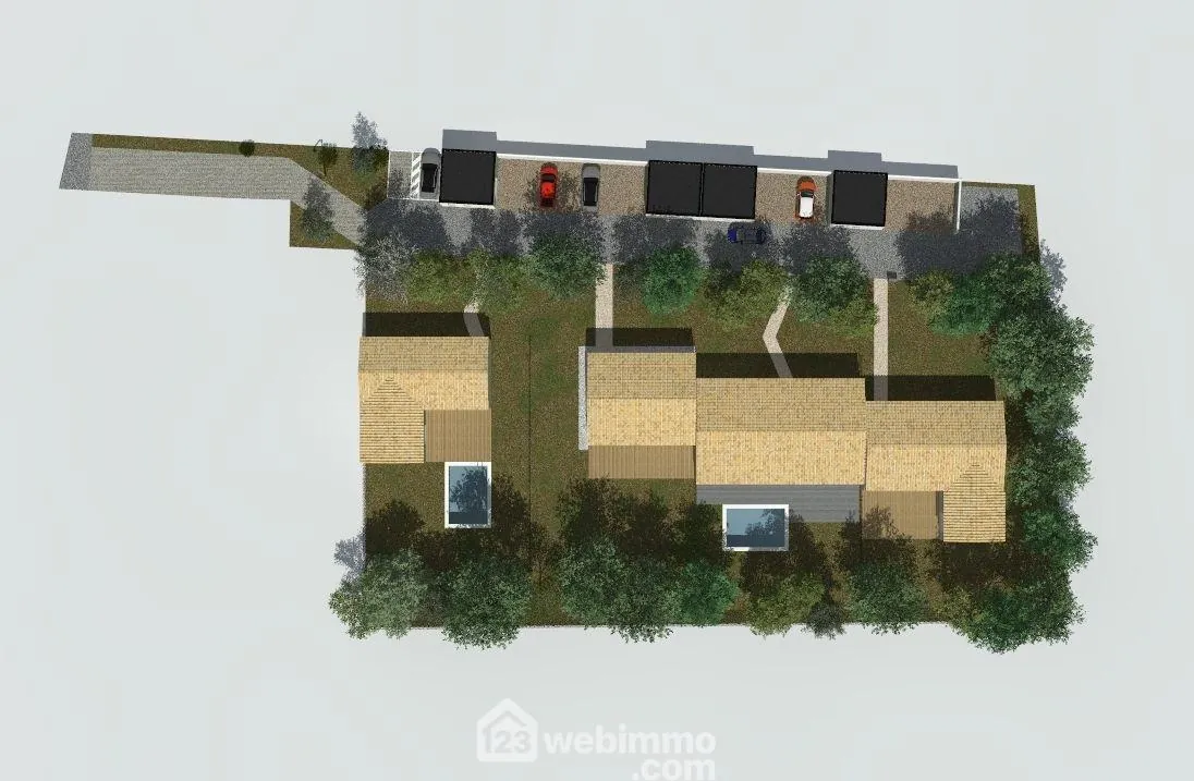 Terrain à bâtir de 725 m² à Bourgneuf, environnement boisé et sécurisé 