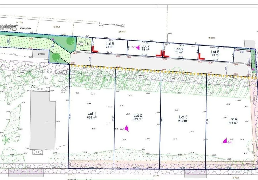 Terrain à bâtir de 725 m² à Bourgneuf, environnement boisé et sécurisé 