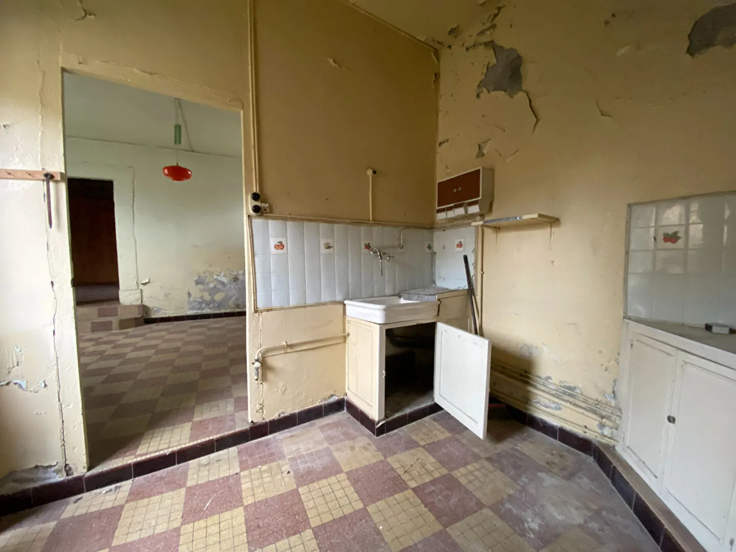 Maison à Asson à rénover avec vue sur les Pyrénées et garage 