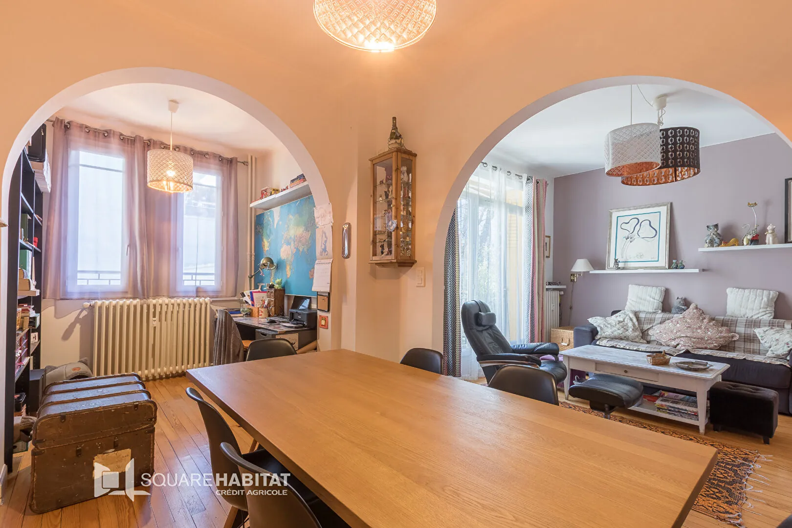 Appartement rénové 3 pièces à Gap, proche hypercentre avec cave et garage en option 