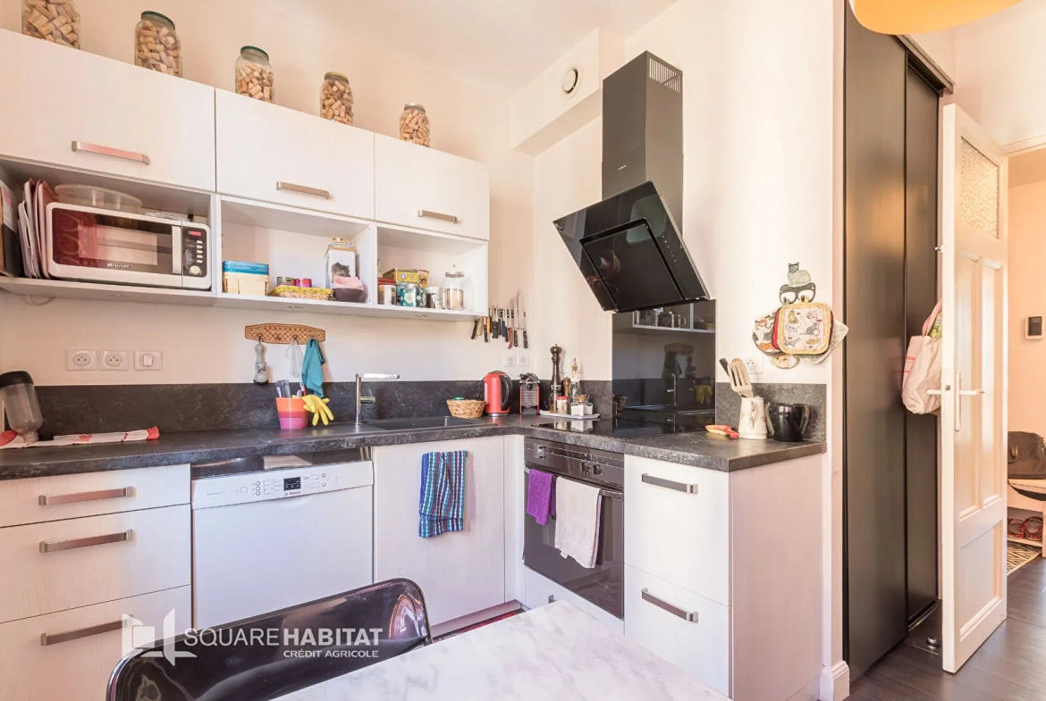 Appartement rénové 3 pièces à Gap, proche hypercentre avec cave et garage en option 