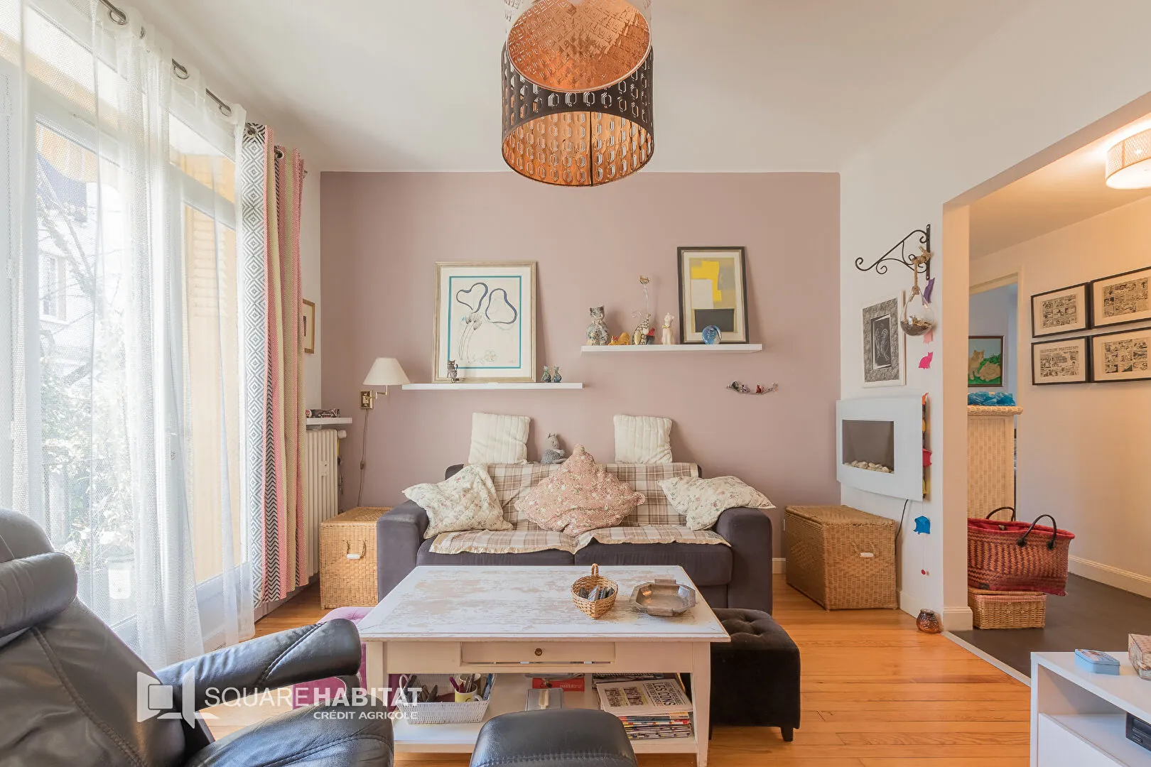 Appartement rénové 3 pièces à Gap, proche hypercentre avec cave et garage en option 