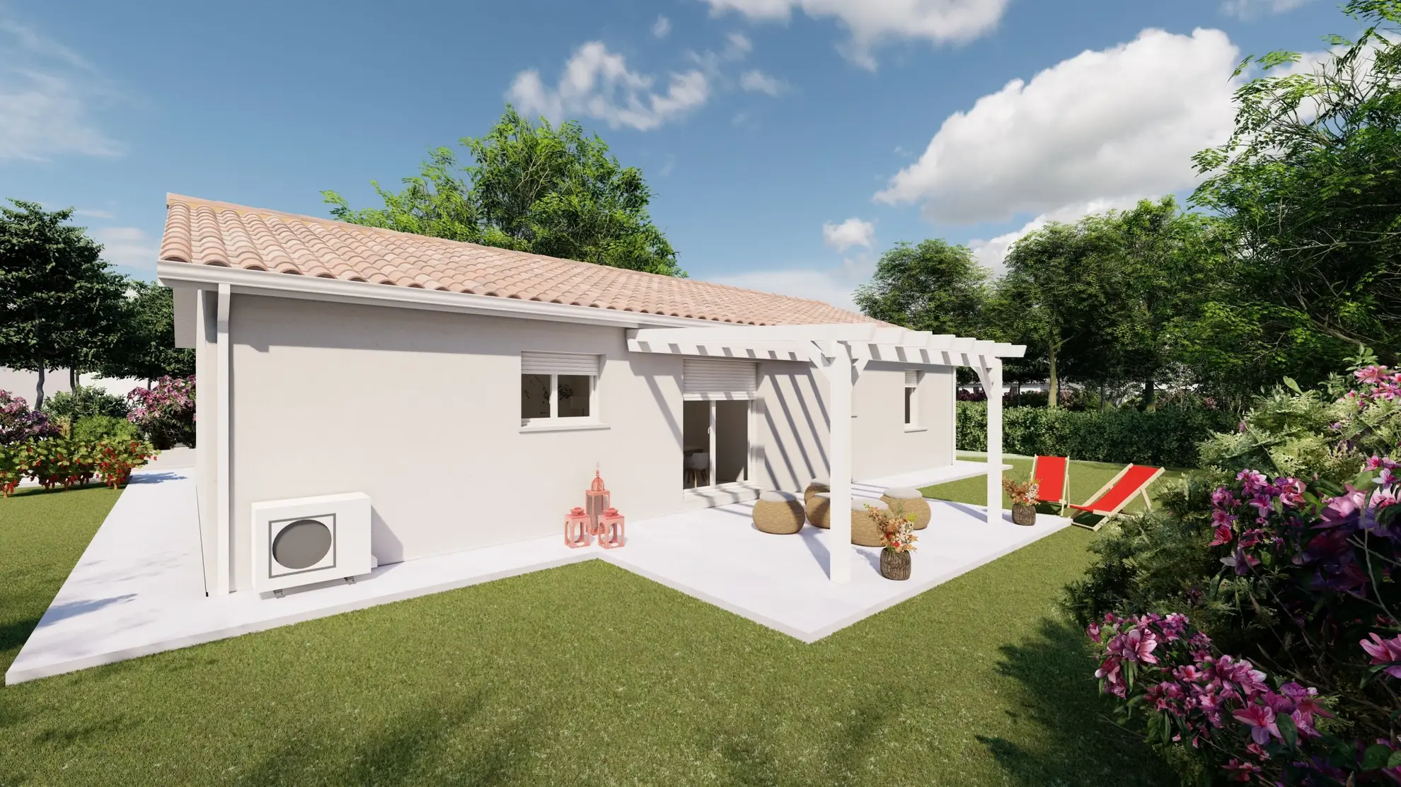 Maison neuve 3 chambres avec garage à Rilhac-Rancon dans un secteur calme 