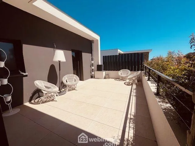 Villa contemporaine avec 2 appartements à Perpignan proche Cabestany - Livraison 2025 