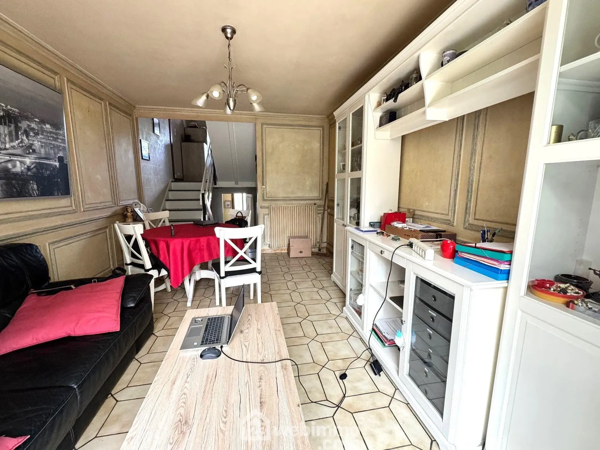 Maison mitoyenne de 88m² à Bondoufle avec jardin et garage 