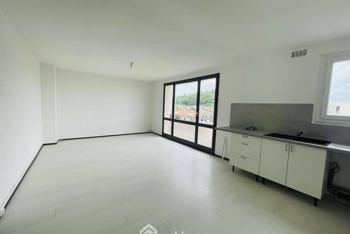 Appartement de 60 m² à Laon, investissement locatif sécurisé 