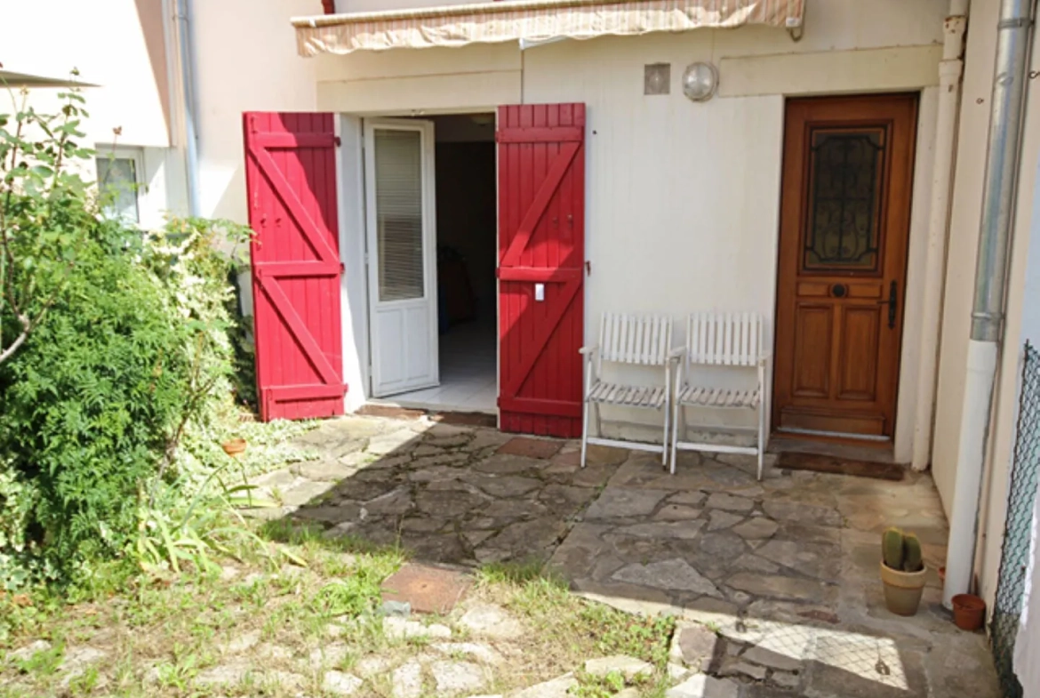Appartement F2 avec jardin à Bayonne Beyris, double exposition, parking, à proximité des commodités 