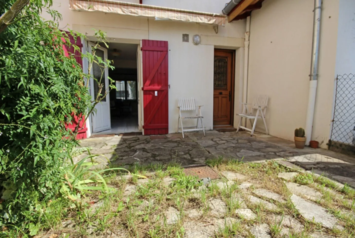 Appartement F2 avec jardin à Bayonne Beyris, double exposition, parking, à proximité des commodités 