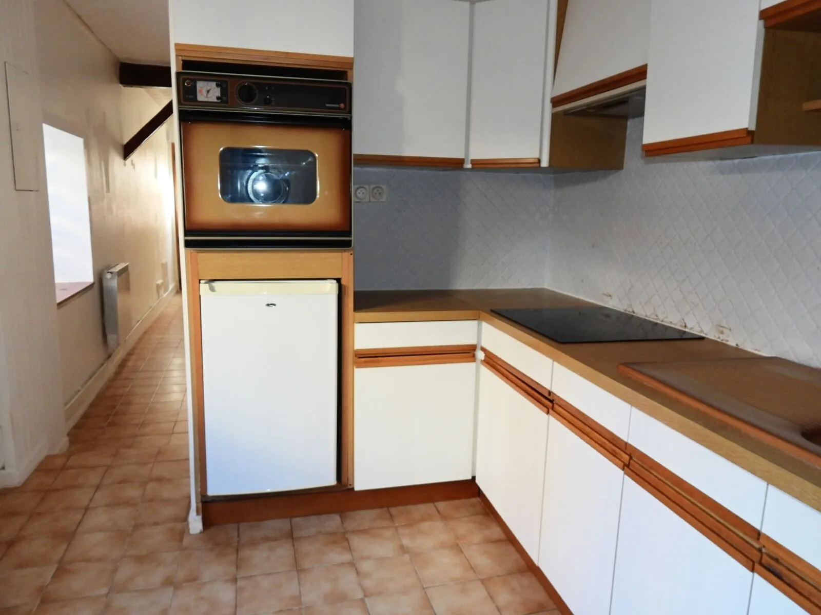 Maison en briques et silex au centre de Fécamp avec 2 chambres 