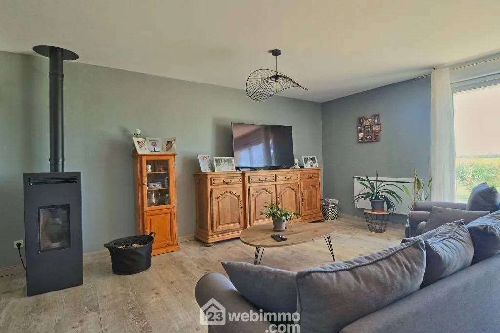 Maison familiale de 109 m² avec jardin clos à La Grimaudière 