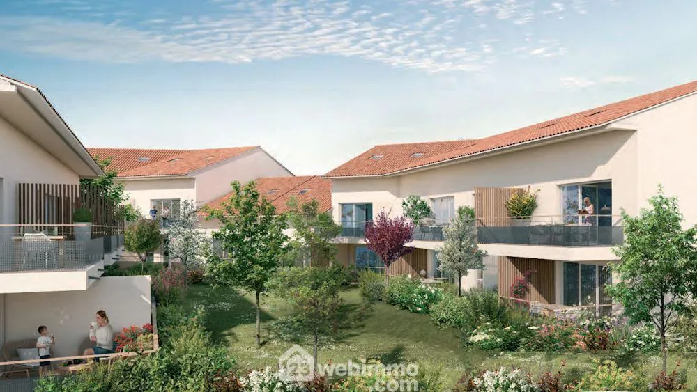 Appartement T2 avec terrasse et parking à Vitrolles 
