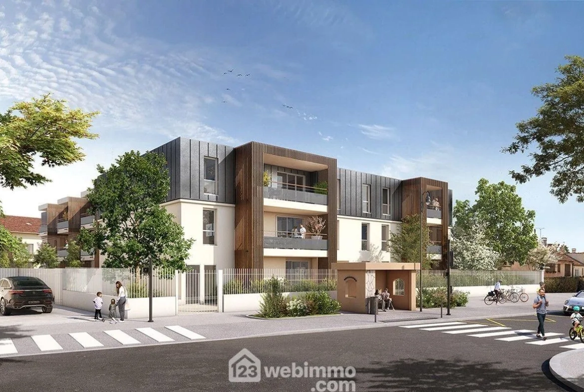 Appartement T2 avec terrasse et parking à Vitrolles 