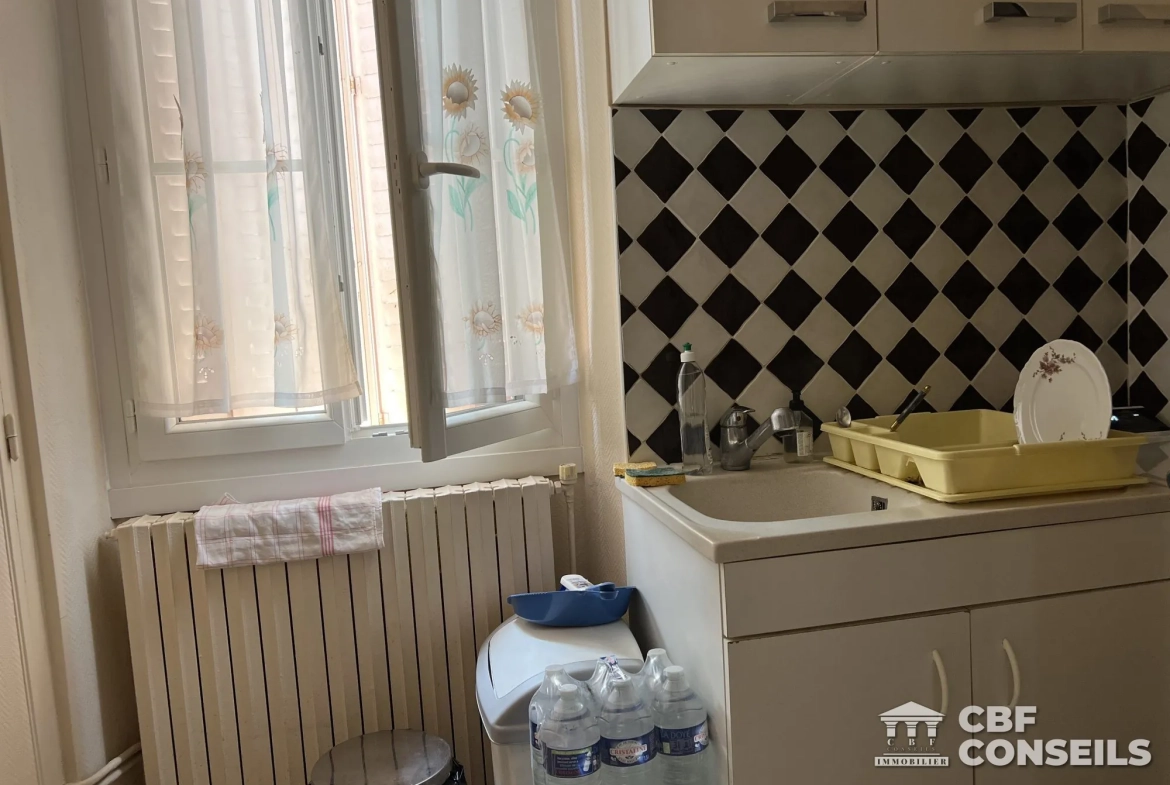 Maison ancienne de 110 m² avec terrasse et jardin au Creusot – Idéal famille 